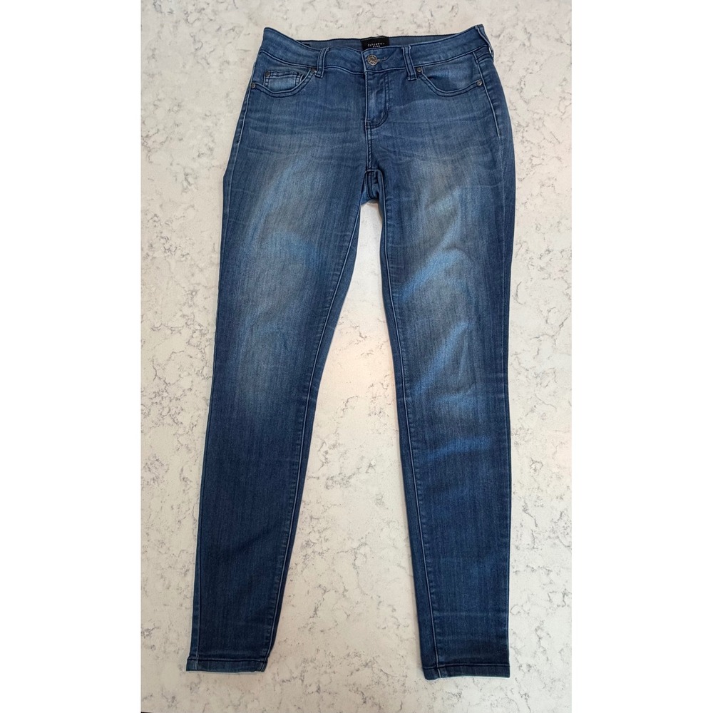 Celebrity Pink Skinny Jeans Womens 5/27 Medium Wash Denim Mid Rise Blue Pants